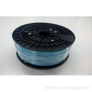 No Bubbles 3D Printer ABS Filament Blue 1.75mm For Desktop